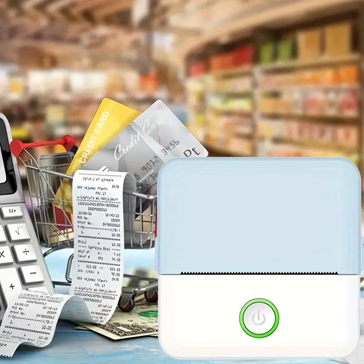 White Thermal Mini Printer