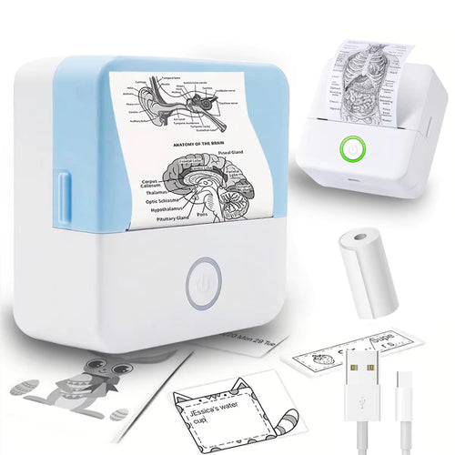 White Thermal Mini Printer